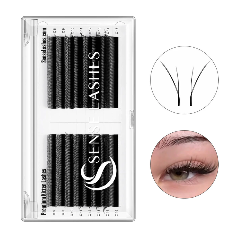 Eyelash Extension C Curl - SENSE LASHES Fox YY Shape Eyelash