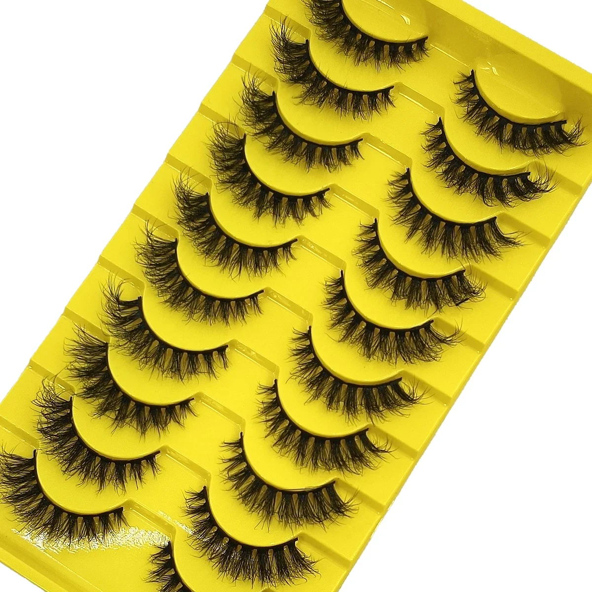 Eyelash Extension Cat Eye Wispy - HBZGTLAD Nowe rzęsy 3D Wispy, rzęsy