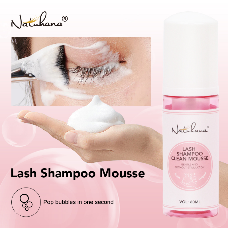 NATUAHANA 60ml Szampon do rzęs – Eyelash Extension No 9 recenzja i cena