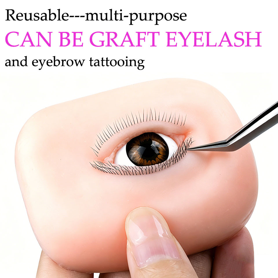 Nowa szkoleniowa główka maneki – Eyelash Extension Open Eye recenzja i cena