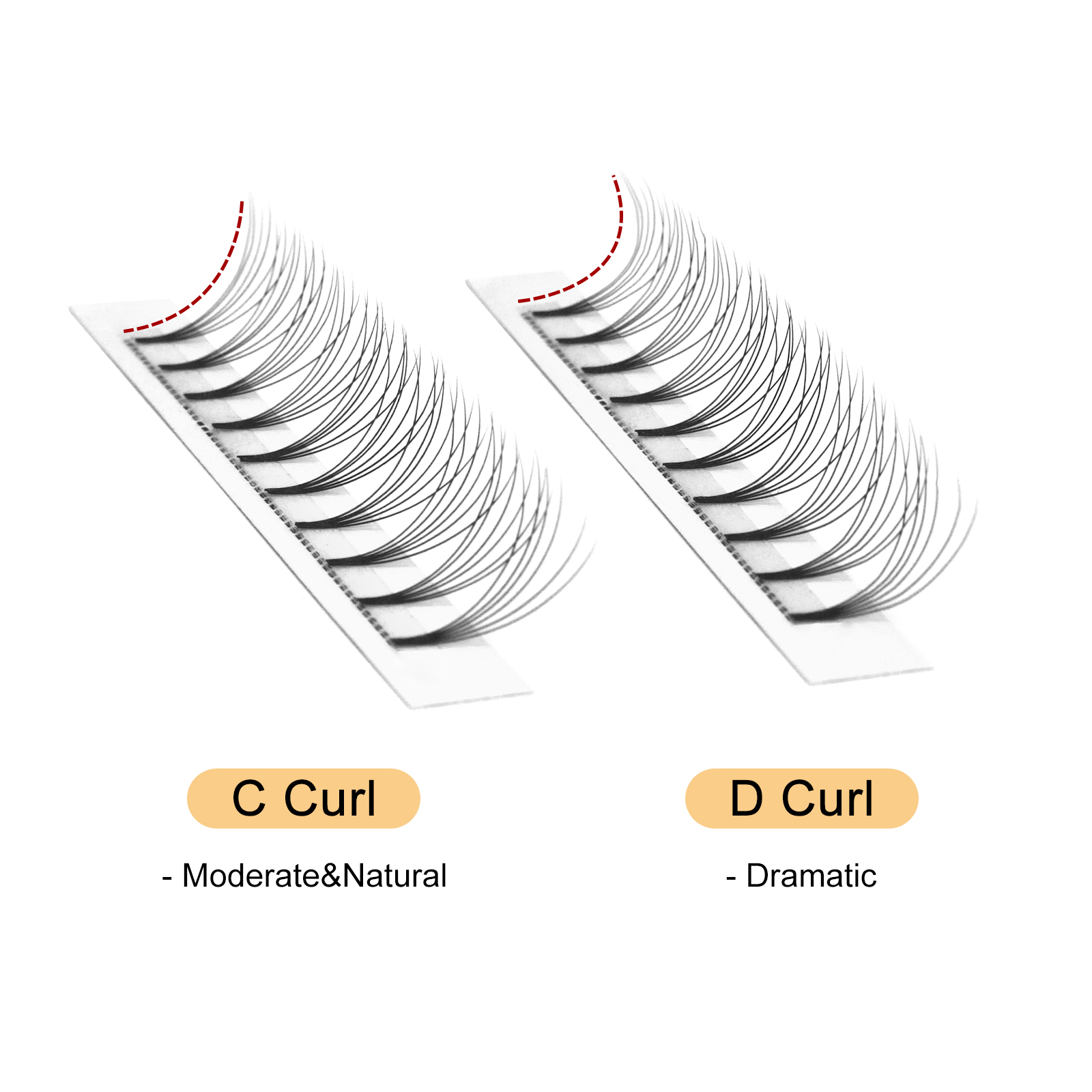 Quewel premowane rzęsy wachlar – Eyelash Extension C Curl recenzja i cena