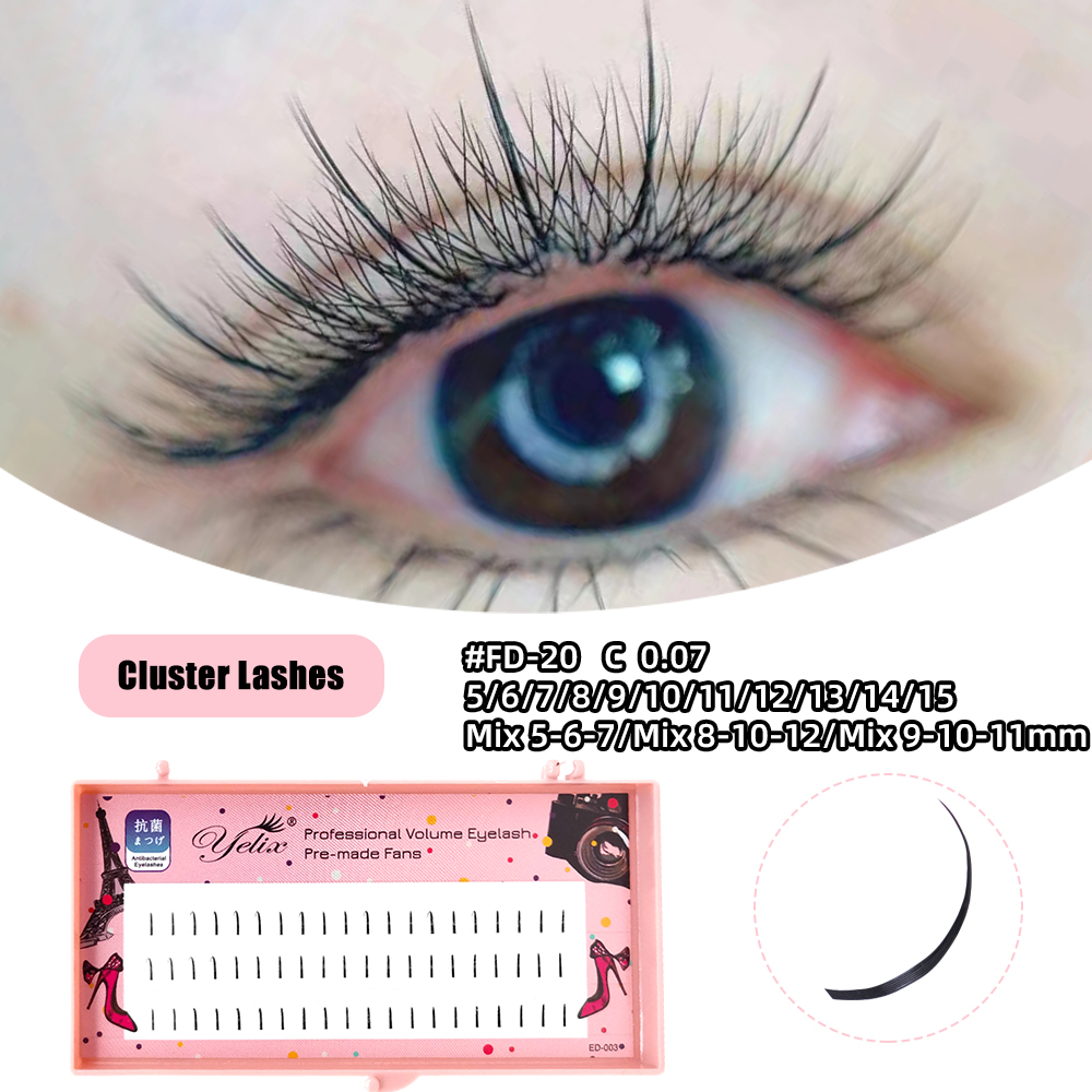 Yelix Naturalne Miękkie Pojedy – Eyelash Extension C Curl recenzja i cena