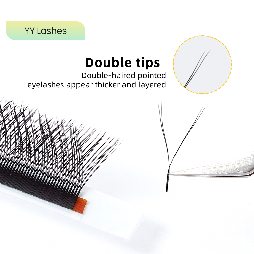 Yelix Y/YY Rzęsy z Podwójnymi  – Eyelash Extension Double Volume recenzja i cena