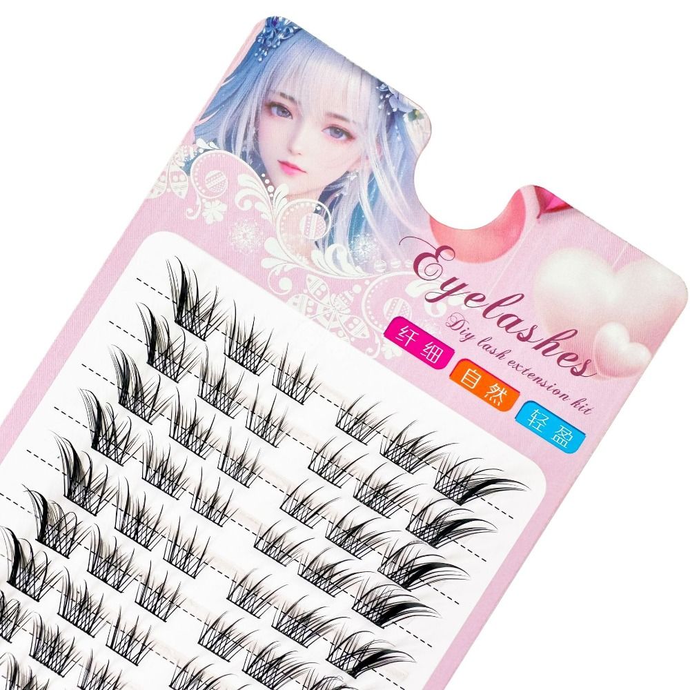 Kępki rzęs 3D Cat Eye, rzęsy w – Eyelash Extension C Curl recenzja i cena