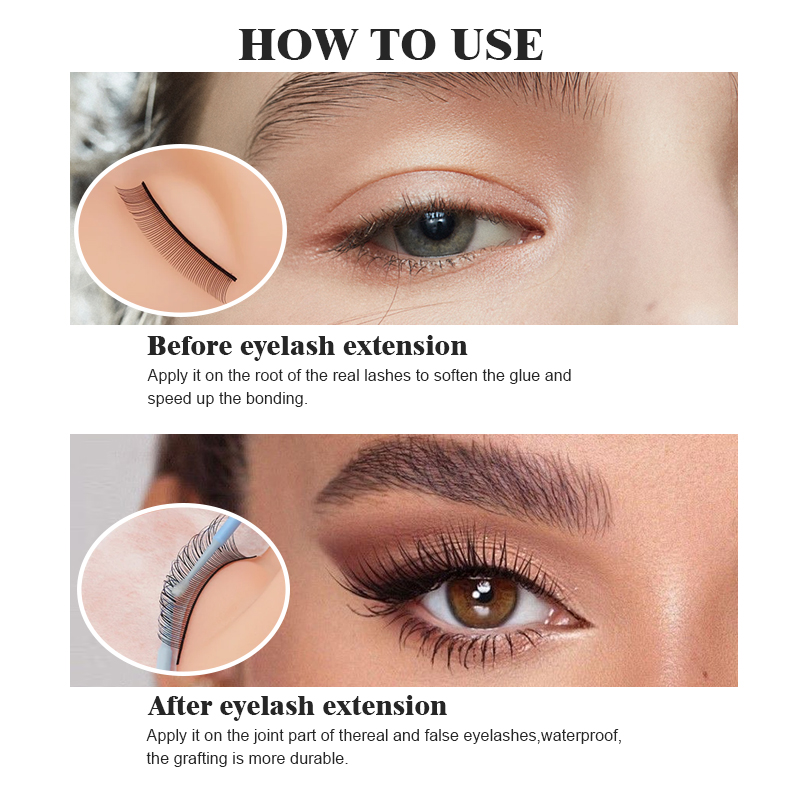 NATUHANA Lashes Super Bonder d – Eyelash Extension No 9 recenzja i cena