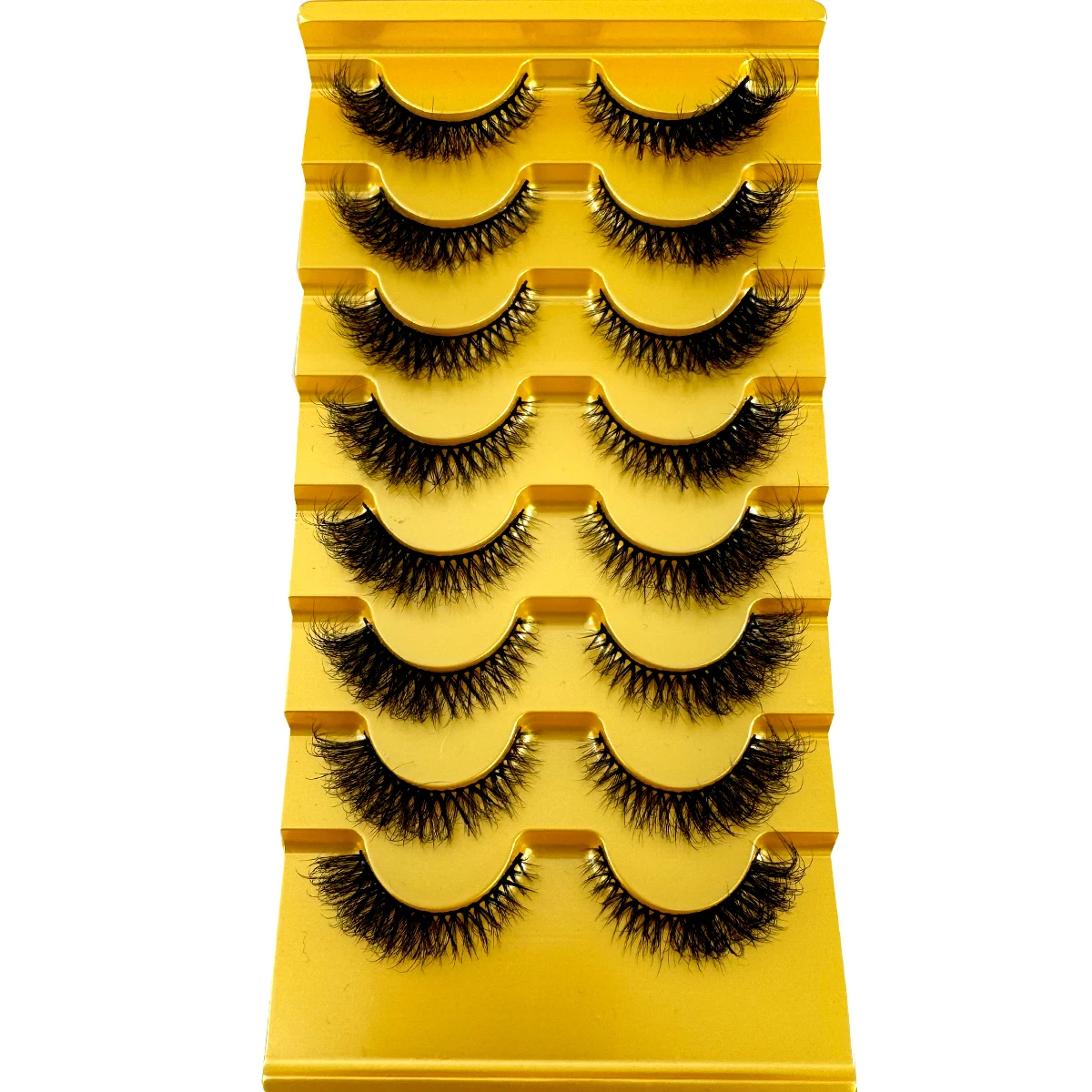 HBZGTLAD Nowe 8 par rzęs typu  – Eyelash Extension Cat Eye Wispy recenzja i cena