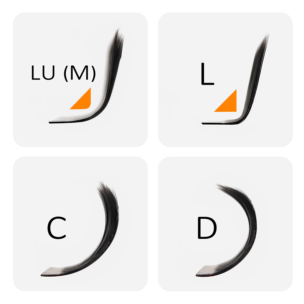 MASSCAKU L LU M Curl YY/W Shap – Eyelash Extension Human Hair recenzja i cena