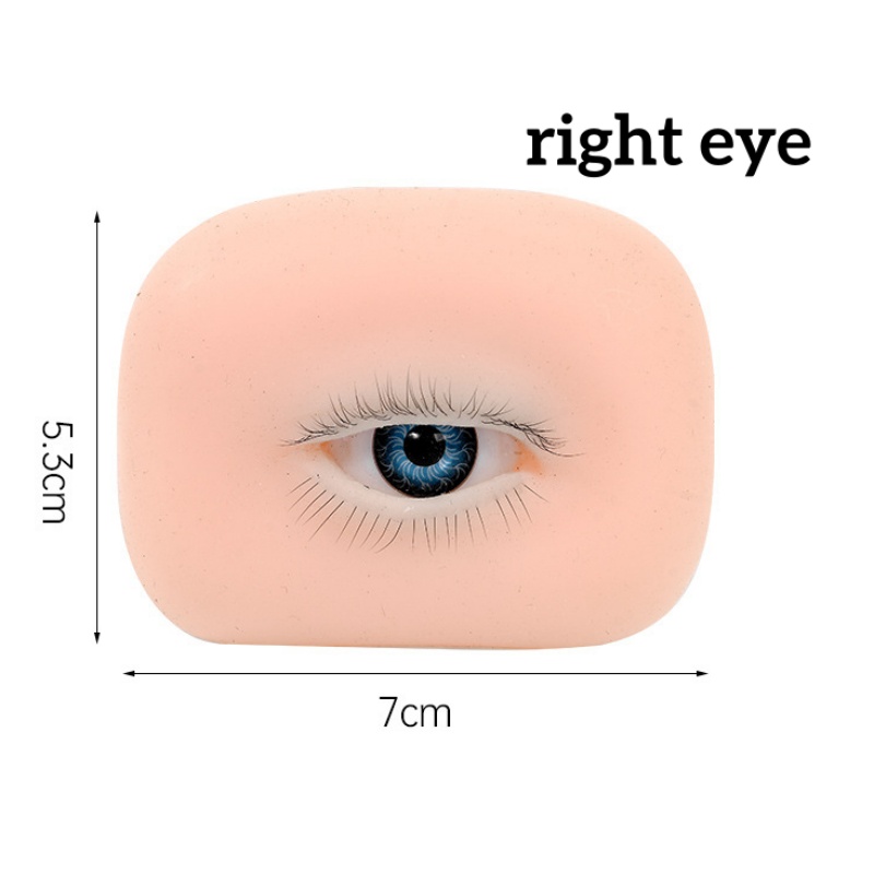 Realistyczna 3-warstwowa silik – Eyelash Extension Open Eye recenzja i cena