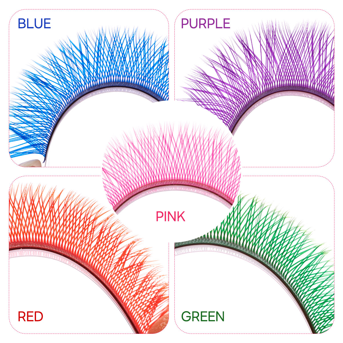 ARISON mieszane kolory YY rzęs – Eyelash Extension Double Volume recenzja i cena