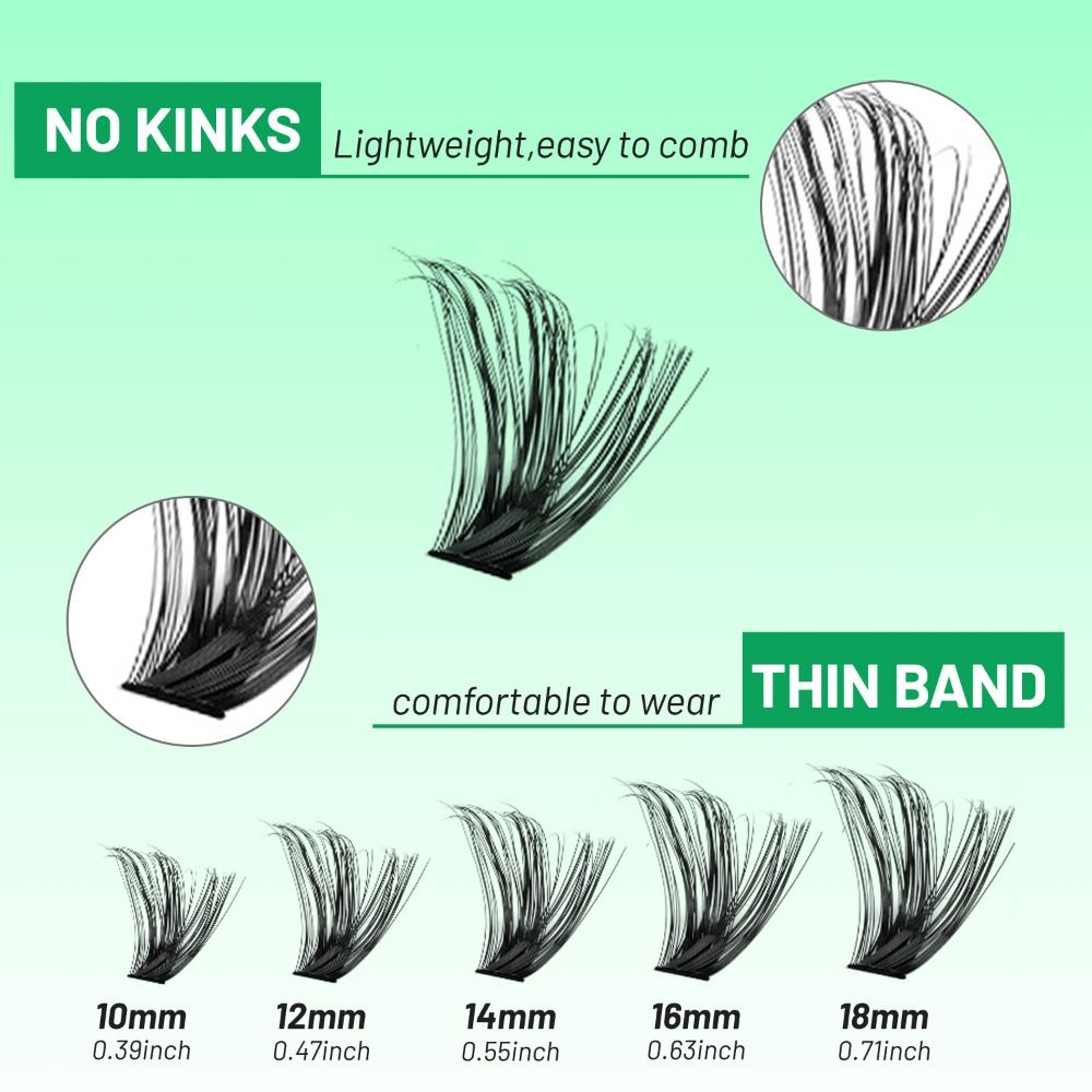 Naturalne rzęsy na klej, efekt – Eyelash Extension Wispy Look recenzja i cena