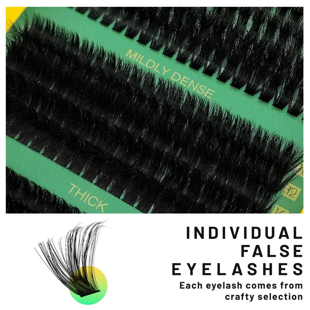 Naturalne rzęsy na klej, efekt – Eyelash Extension Wispy Look recenzja i cena