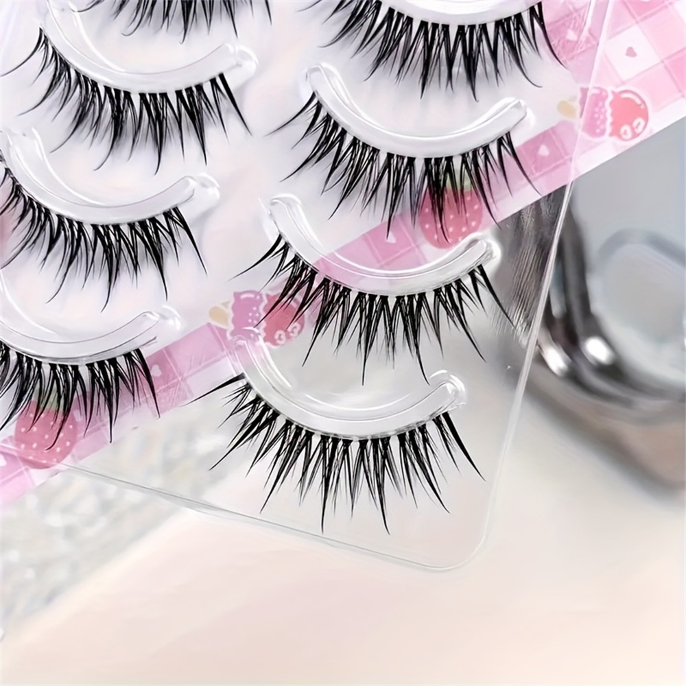 5 par sztucznych rzęs w stylu  – Eyelash Extension Cat Eye recenzja i cena