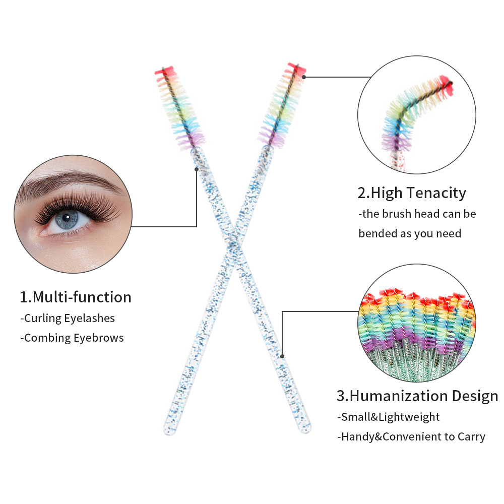 50 SZT. Tęczowe Kryształowe Pę – Eyelash Extension Remover At Home recenzja i cena