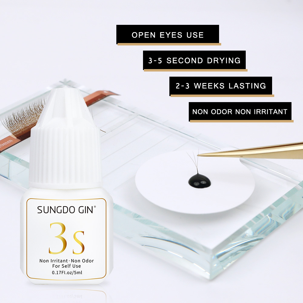 Klej do przedłużania rzęs 3S F – Eyelash Extension Open Eye recenzja i cena