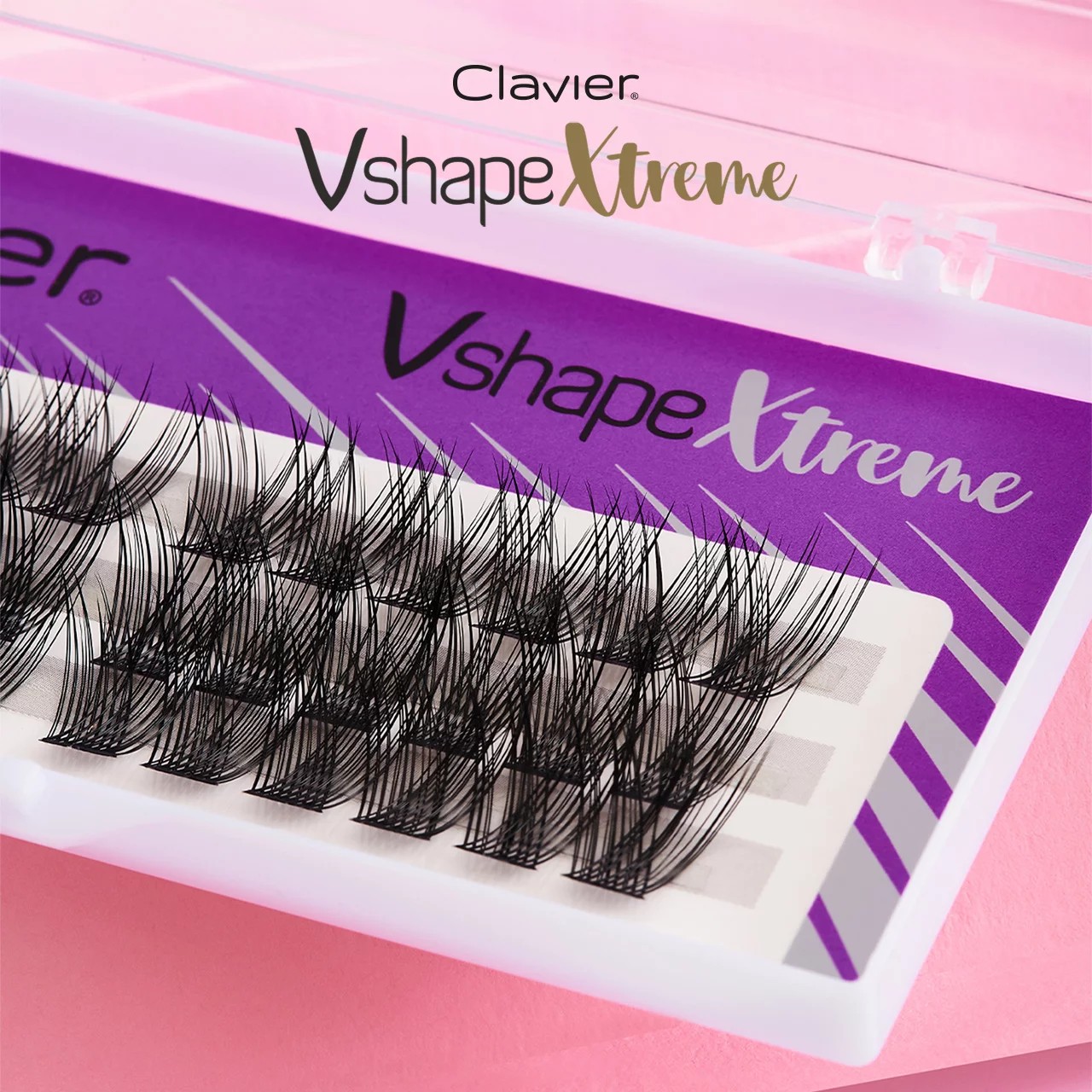 CLAVIER Nowość Vshape Xtreme C – Eyelash Extension C Curl recenzja i cena