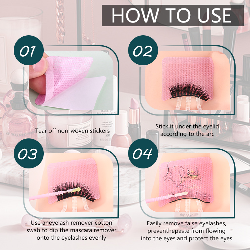 40 szt. Waciki do usuwania prz – Eyelash Extension Usa recenzja i cena