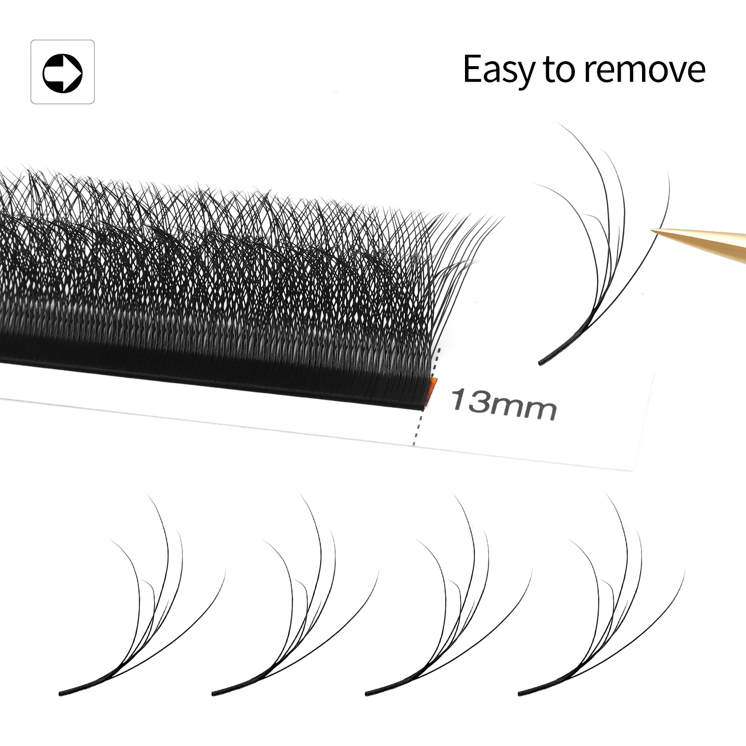 XIUSUZAKI Podwójne Warstwy Rzę – Eyelash Extension Double Volume recenzja i cena