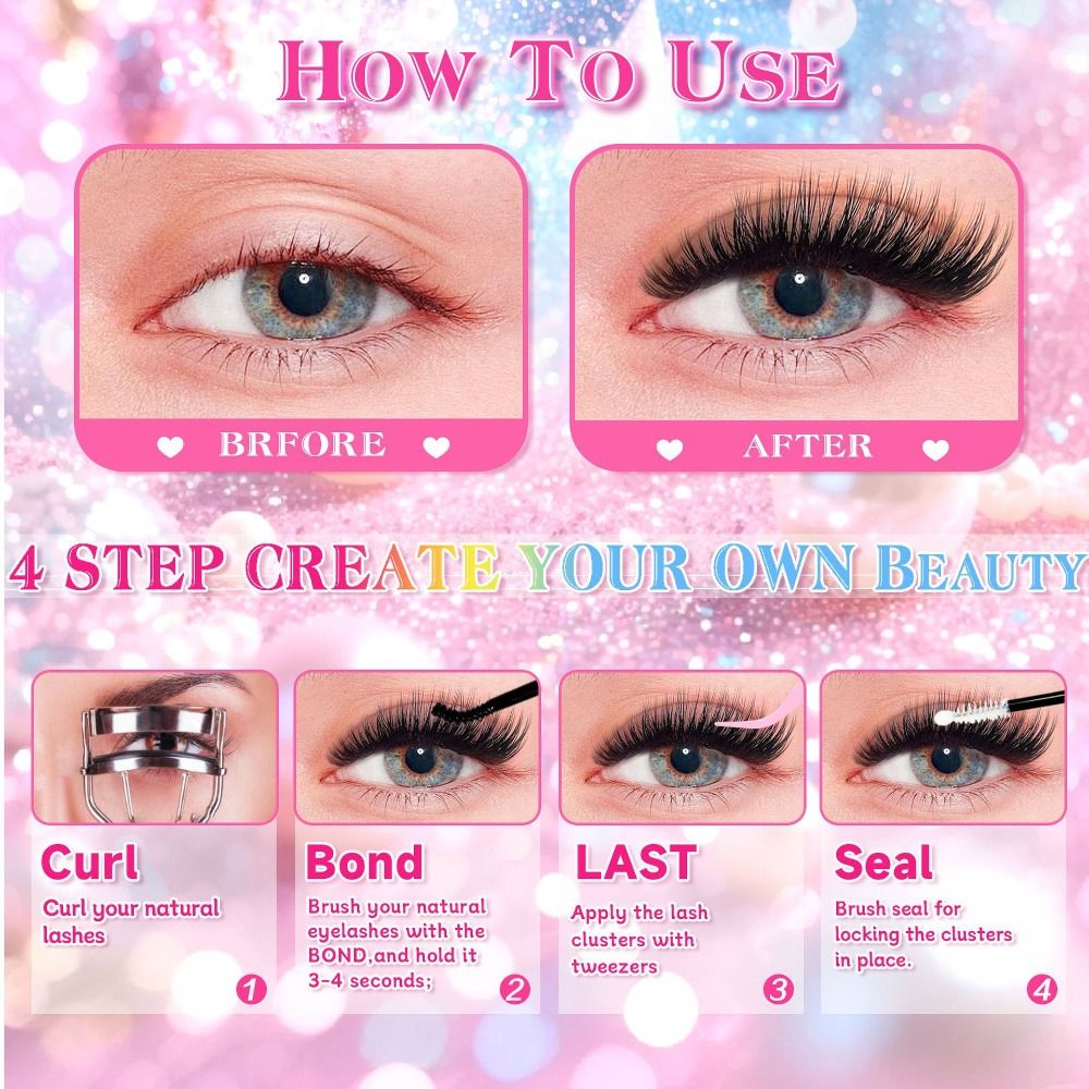 Naturalne sztuczne rzęsy o del – Eyelash Extension Wispy Look recenzja i cena