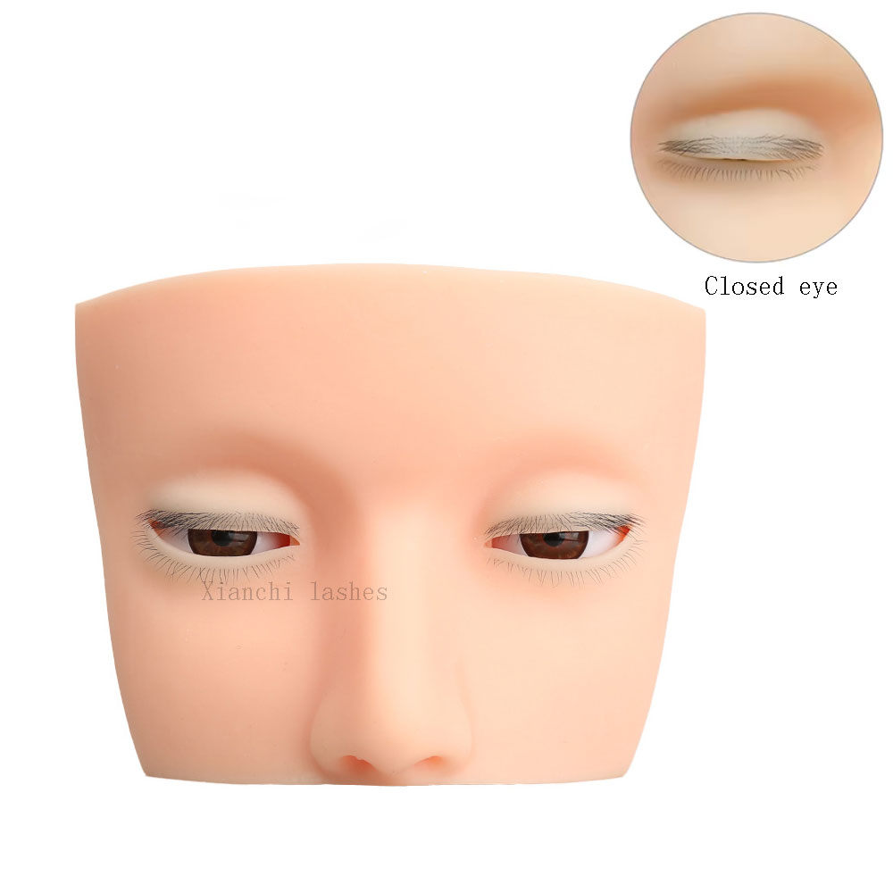 4-warstwowa głowa manekina do  – Eyelash Extension Open Eye recenzja i cena