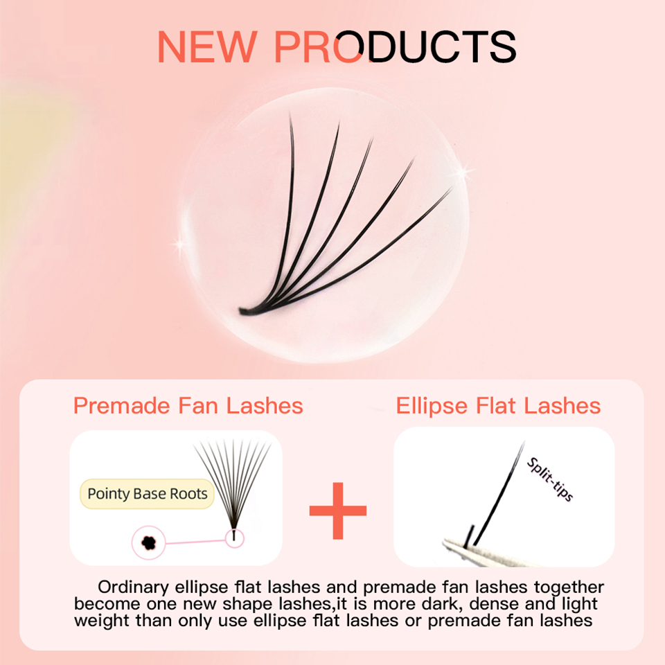 AGUUD Kamelie Gotowe Kępki Rzę – Eyelash Extension Double Volume recenzja i cena