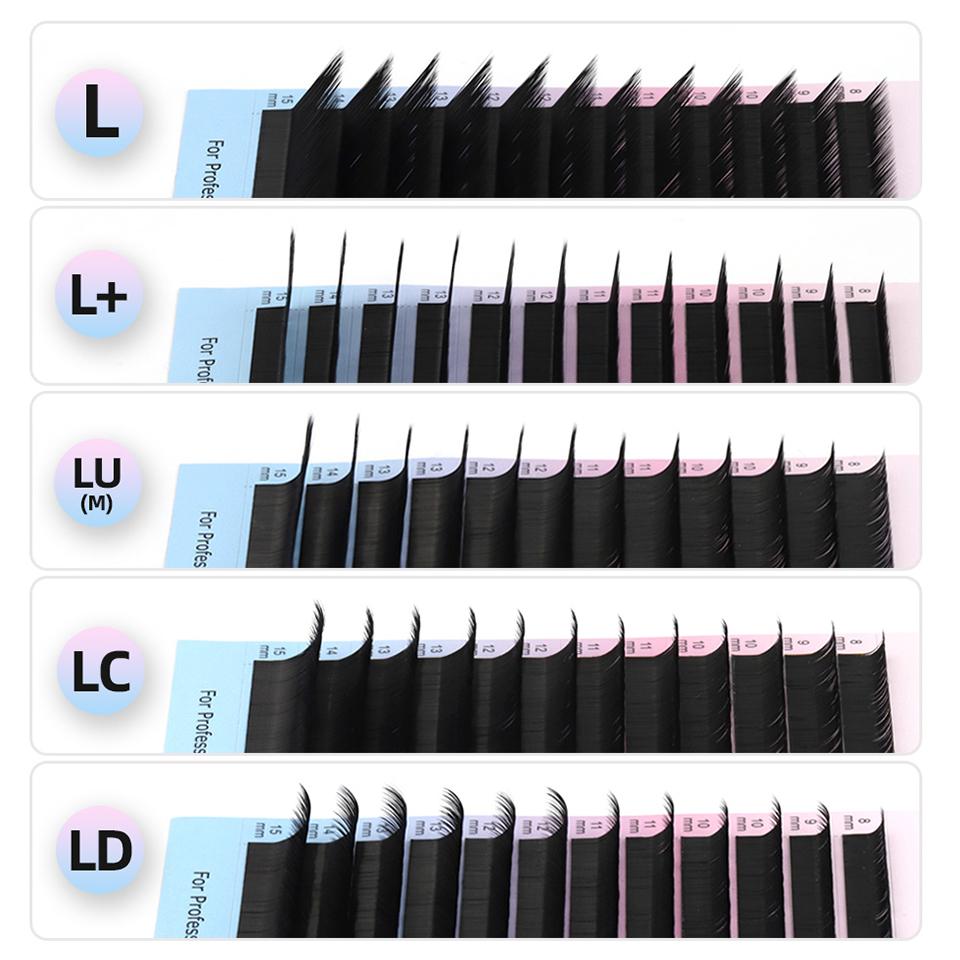 RUJADE L L+ LC LD LU(M) Curl I – Eyelash Extension Human Hair recenzja i cena