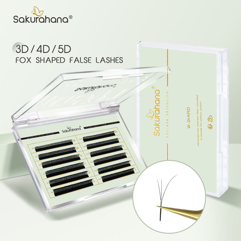 SAKURAHANA Rzęsy 3D 4D 5D w ks – Eyelash Extension Cat Eye recenzja i cena