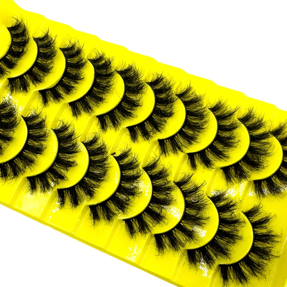 HBZGTLAD Nowe rzęsy 3D Wispy,  – Eyelash Extension Cat Eye Wispy recenzja i cena