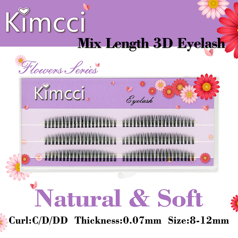 Kimcci C/D/DD Curl Mix długość – Eyelash Extension C Curl recenzja i cena