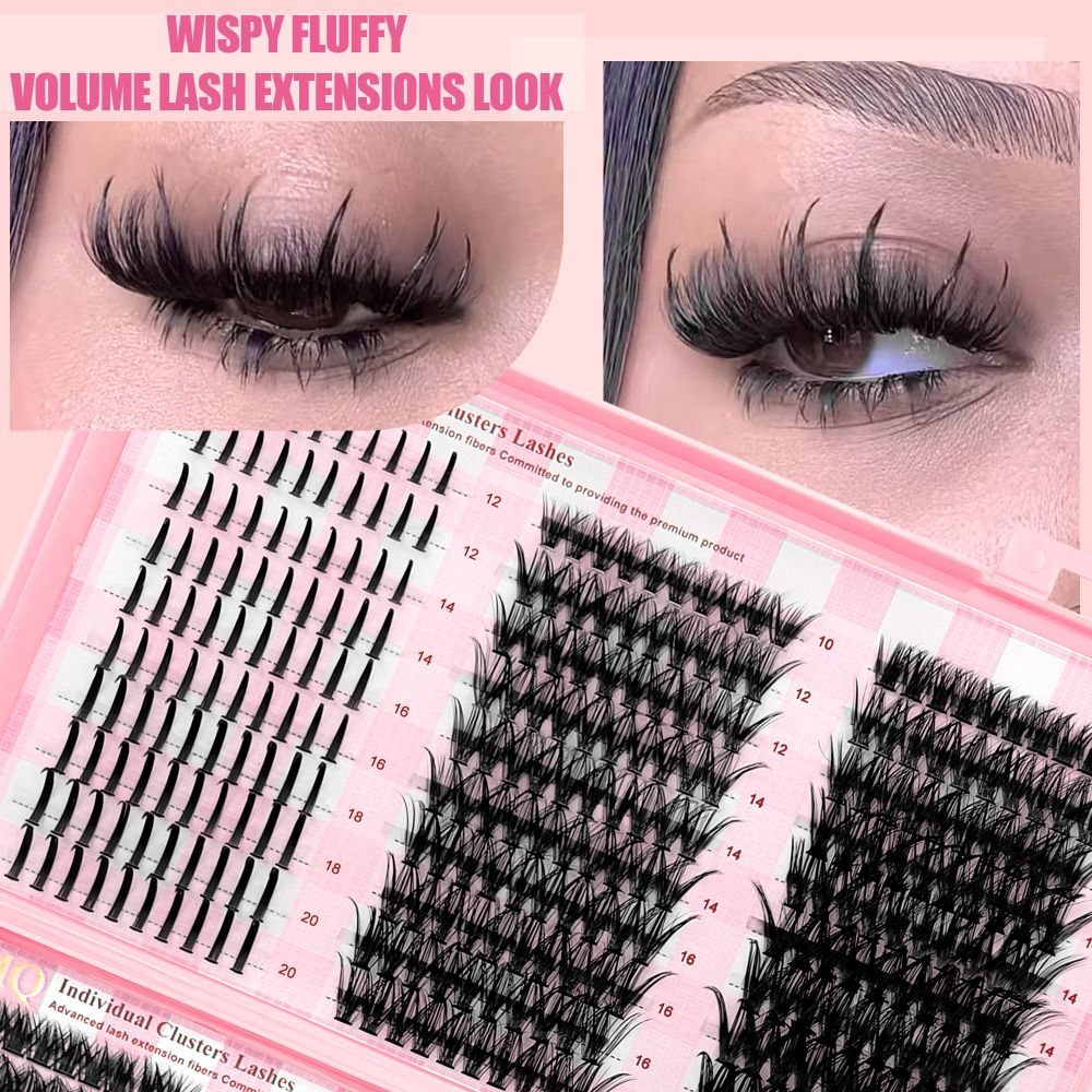 Sztuczne rzęsy o długości 9-16 – Eyelash Extension Wispy Look recenzja i cena