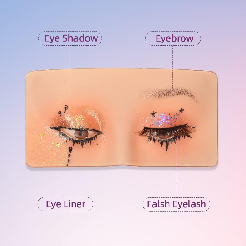 Silikonowa tablica 3D do ćwicz – Eyelash Extension Open Eye recenzja i cena