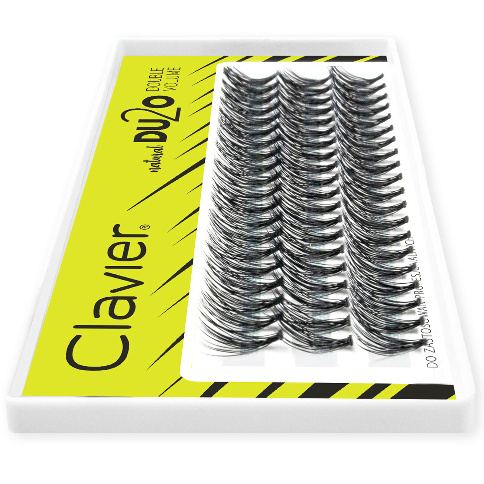 Clavier DU2O 10 pudełek w zest – Eyelash Extension Double Volume recenzja i cena